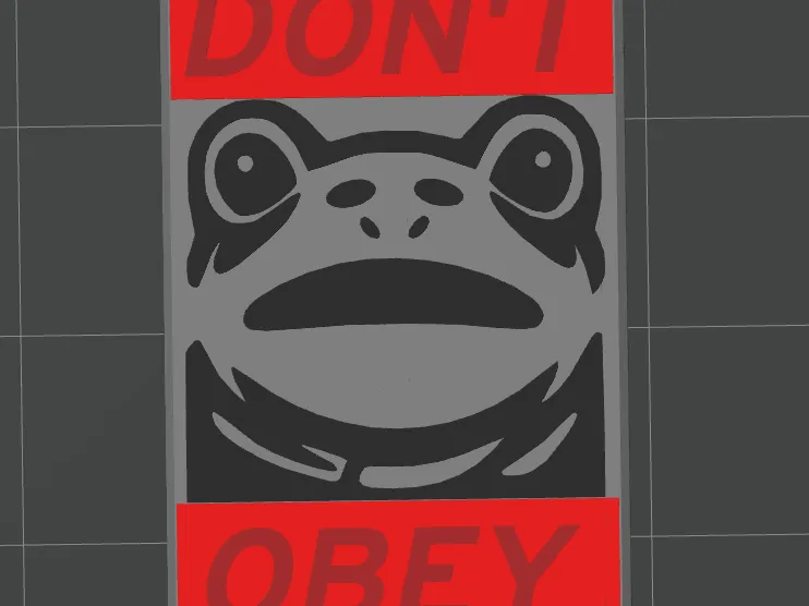 Safety whistle - Don't Obey