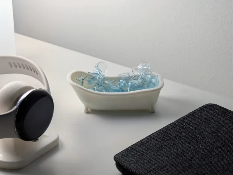 Nightstand Contact Lens Bathtub