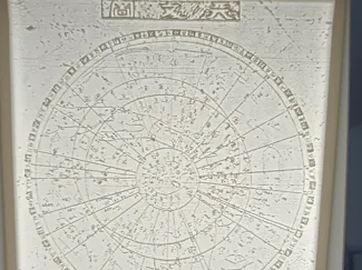 苏州石刻天文图浮雕画
