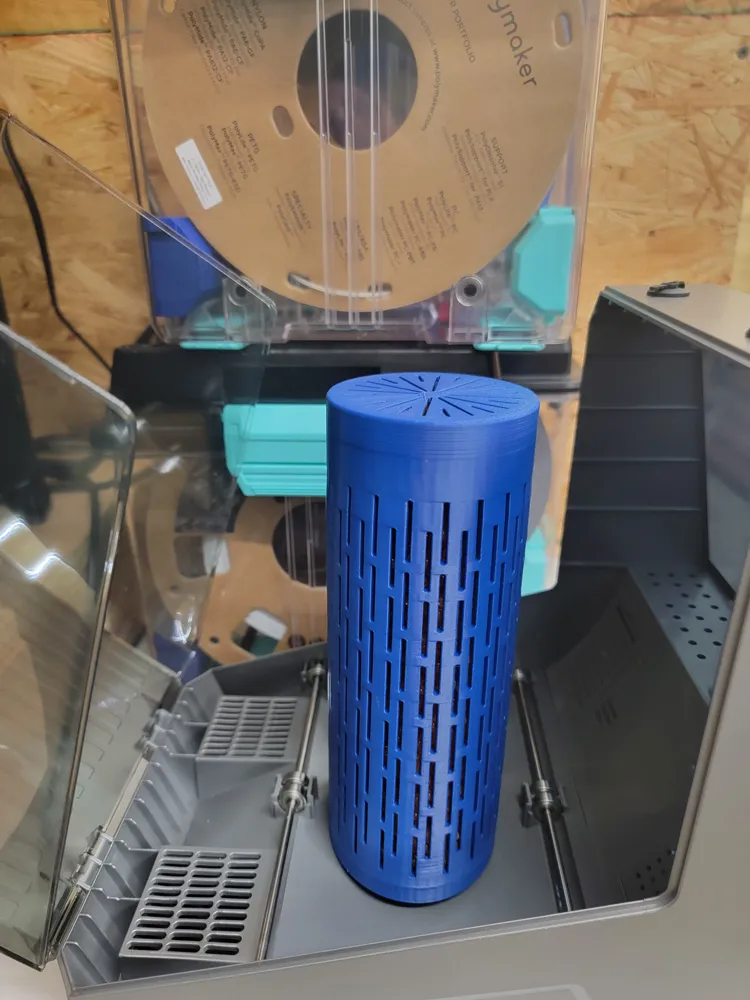 Rechargeable Desiccant Tower - EvaDry & PolyDryer - Free 3D Print Model ...