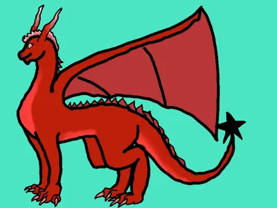 dragon keychain