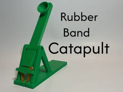 Rubber Band Catapult