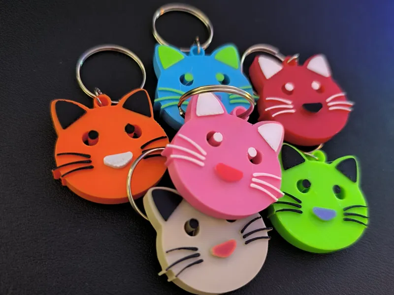 Cat Keychain