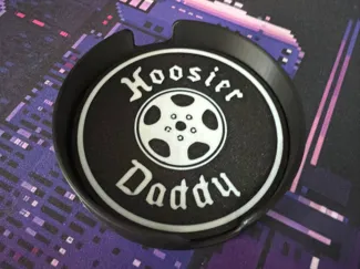 Hoosier Daddy Coaster (Set Of 4)