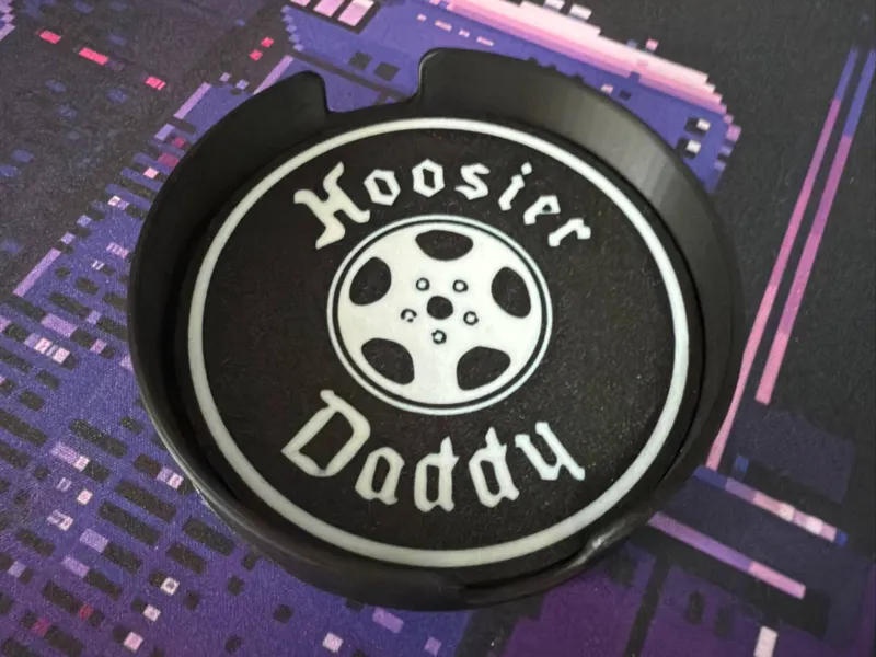 Hoosier Daddy Coaster (Set Of 4)