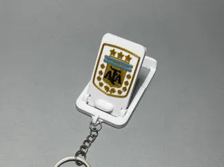Llavero Soporte para Celular Escudo AFA|Multicolor