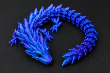Adorno temático: Articulated Dragon — vista de referencia 3