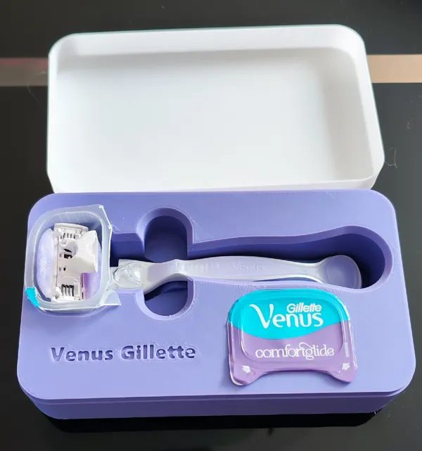 Boîte pour rasoir Gillette Venus