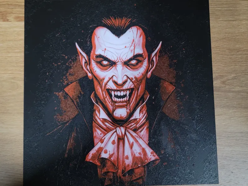 Vampire Sinister Smile Hueforge