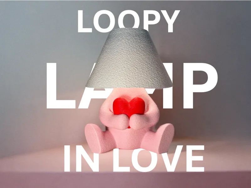 LOOPY LAMP - IN LOVE (VALENTINE'S DAY EDITION)