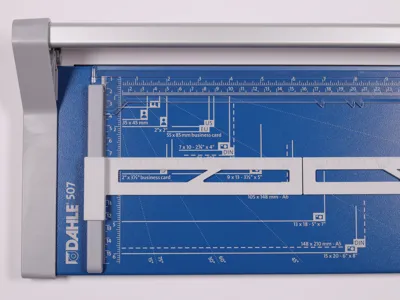 Guide rail for Dahle 507/508 paper trimmer