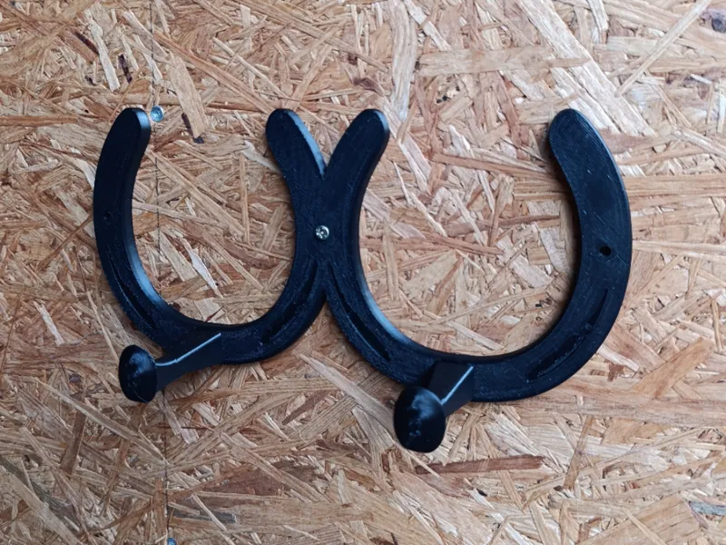 Porte manteau fer a cheval