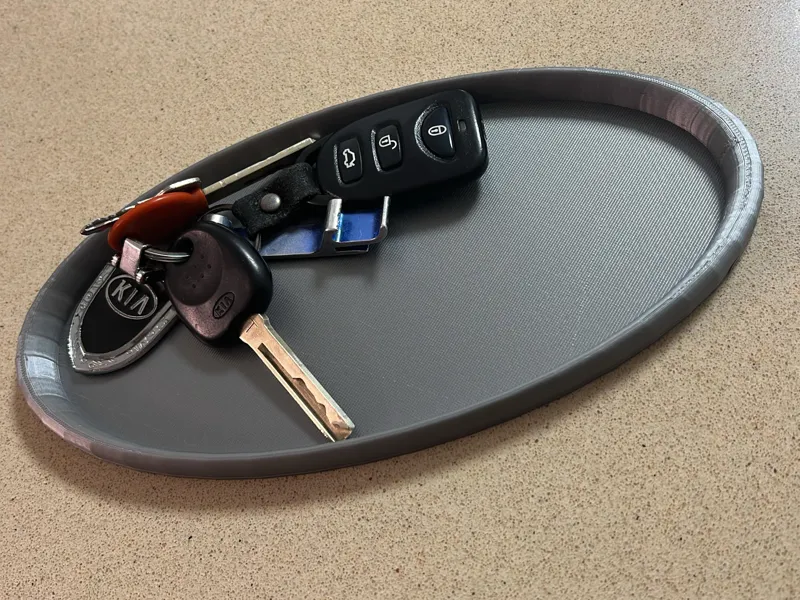 Modern Key Tray – Designed from Scratch