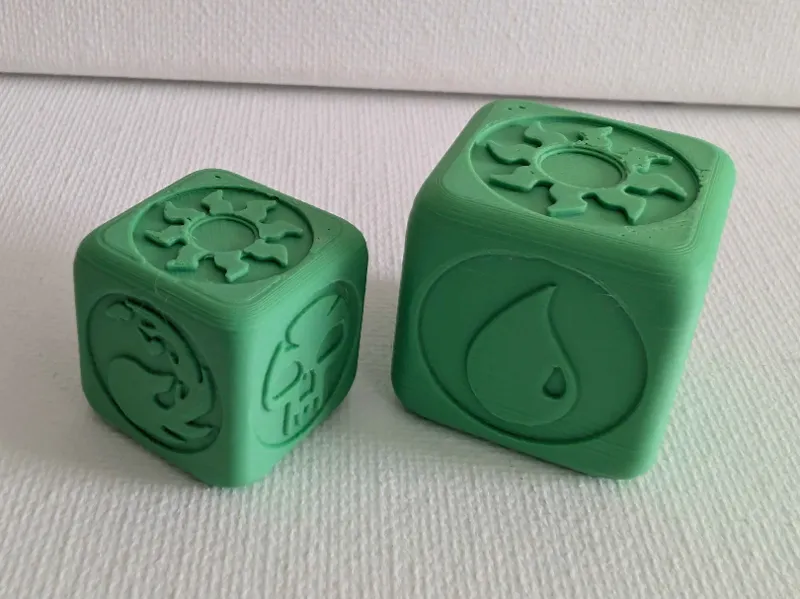Magic the Gathering Mana Symbol D6