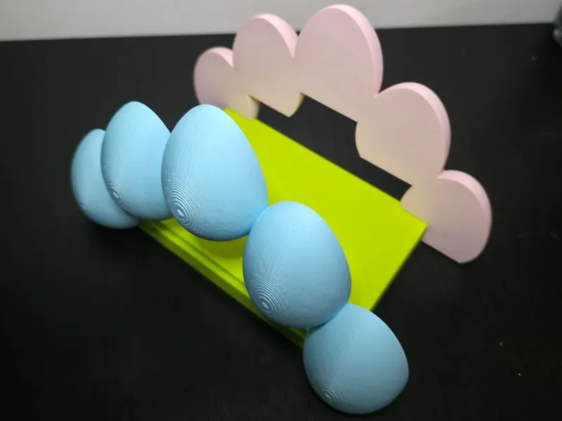 Easter eggs napkins holder
