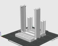 Version 1.01 – Slight modify, less filament, prints faster