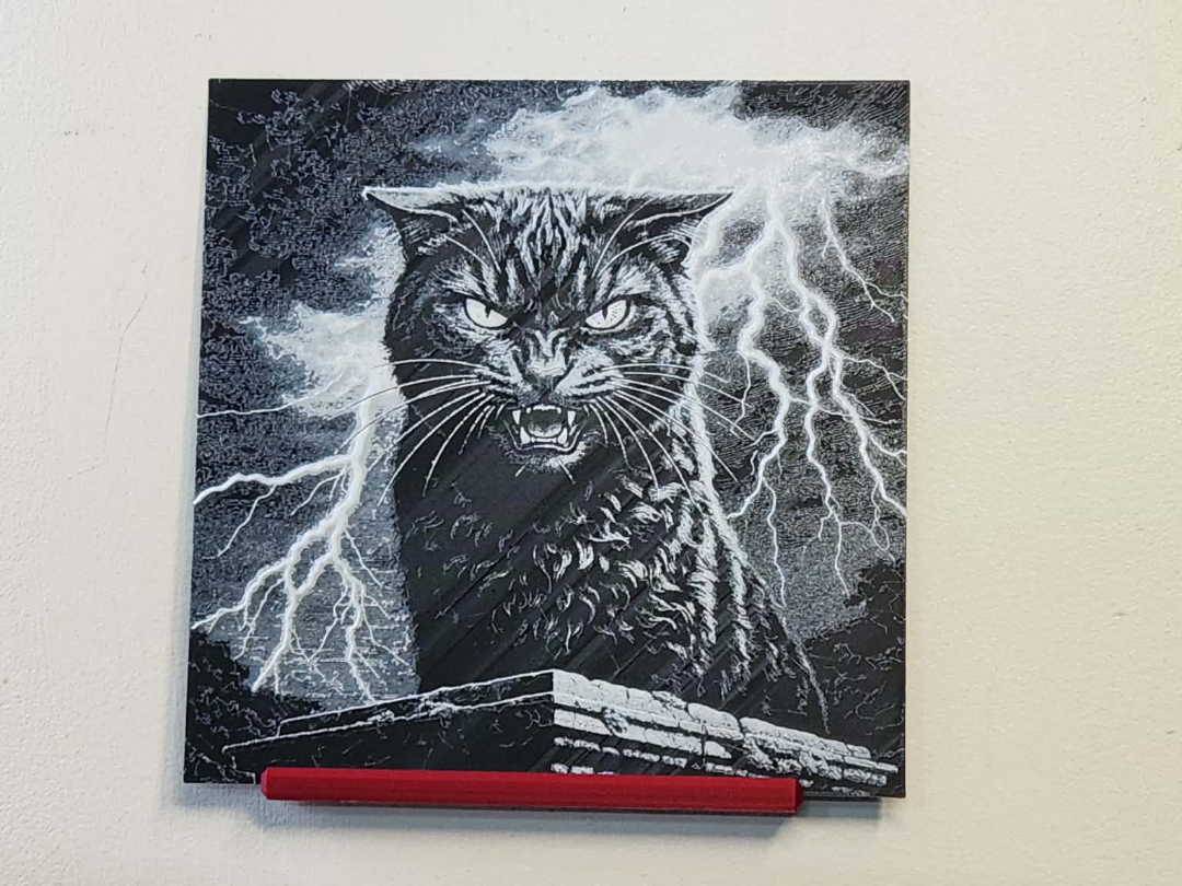 Hueforge - Angry Storm Cat