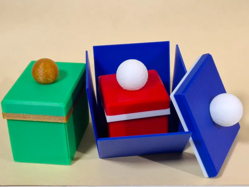 Folded Gift Box - Faltbare Geschenkbox