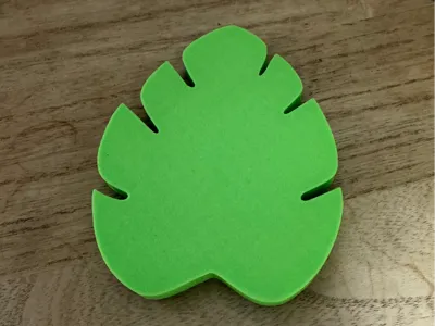 monstera coaster