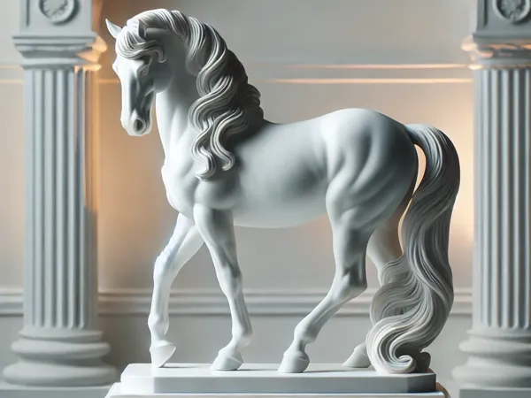 Statue de cheval
