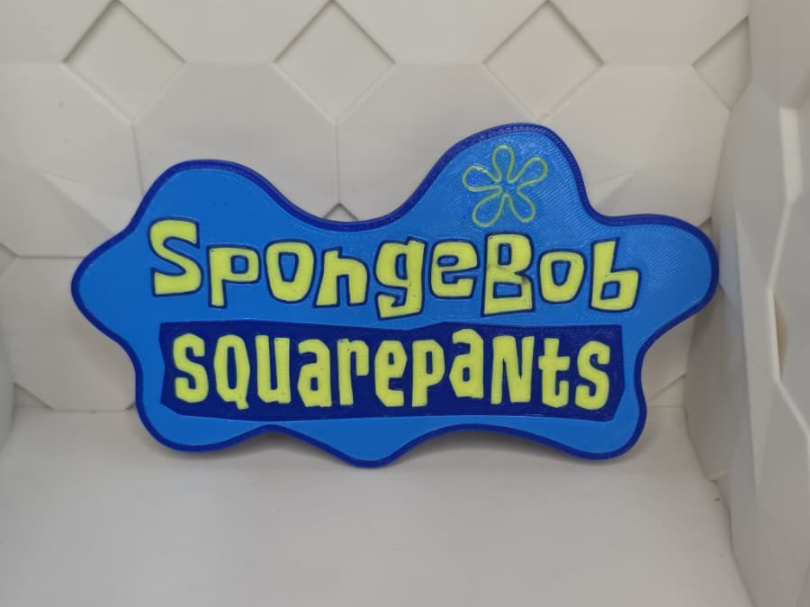 Spongebob Schwanmkopf Logo/Sign
