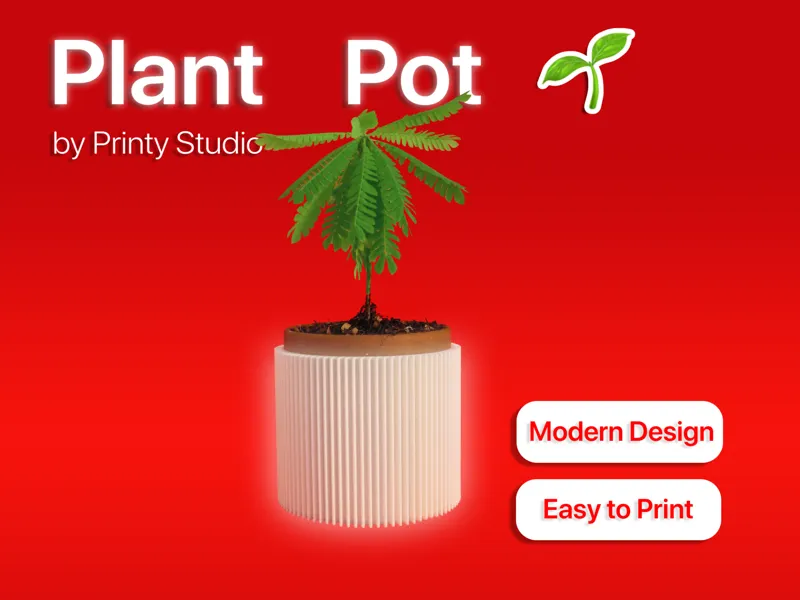 Modern Plant Pot