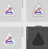 Artemis 1 Logo AMS