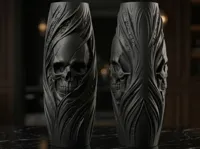 Vase tête de mort Soulreaper — photo 1