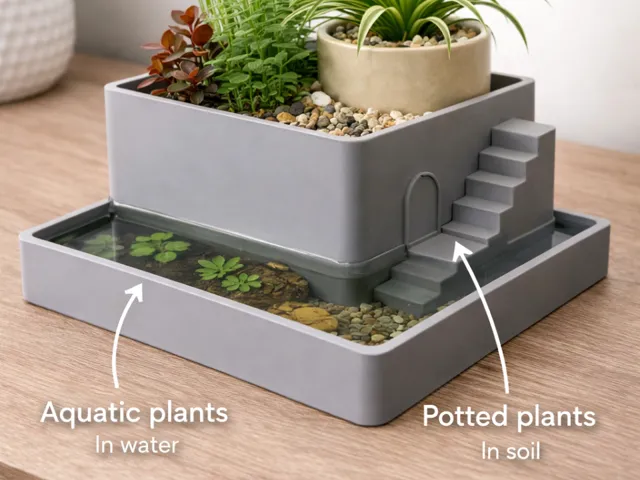 Mini Paludarium Planter