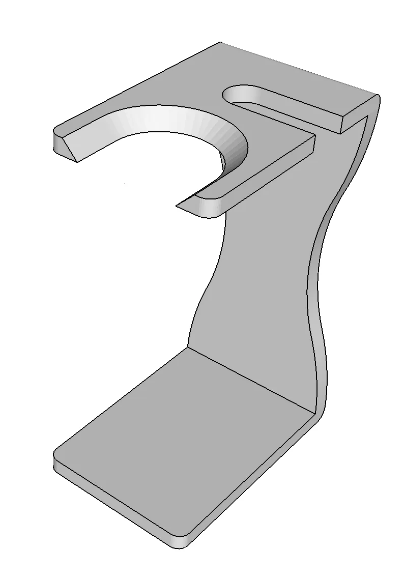 Safety Razor & Shaving Brush Stand - Free 3D Print Model - MakerWorld