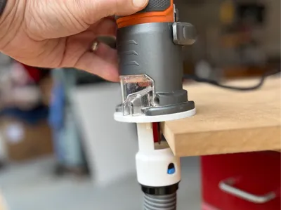 RIGID Palm Router Base to Cen-Tec Hose Fitting