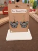 Bulldog earrings