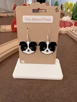 Border Collie earrings