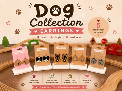 Cute Dog Collection Earrings