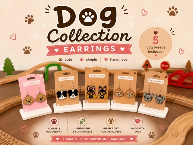 Cute Dog Collection Earrings