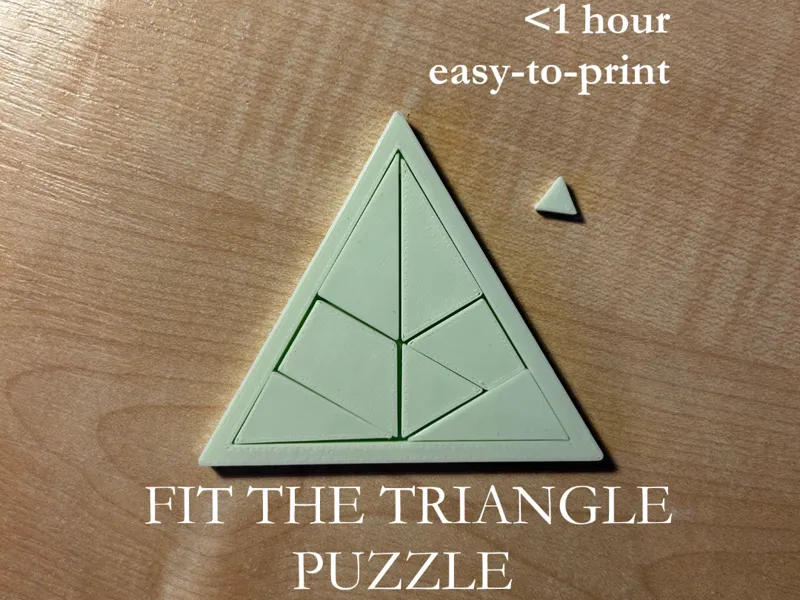 Fit the triangle puzzle