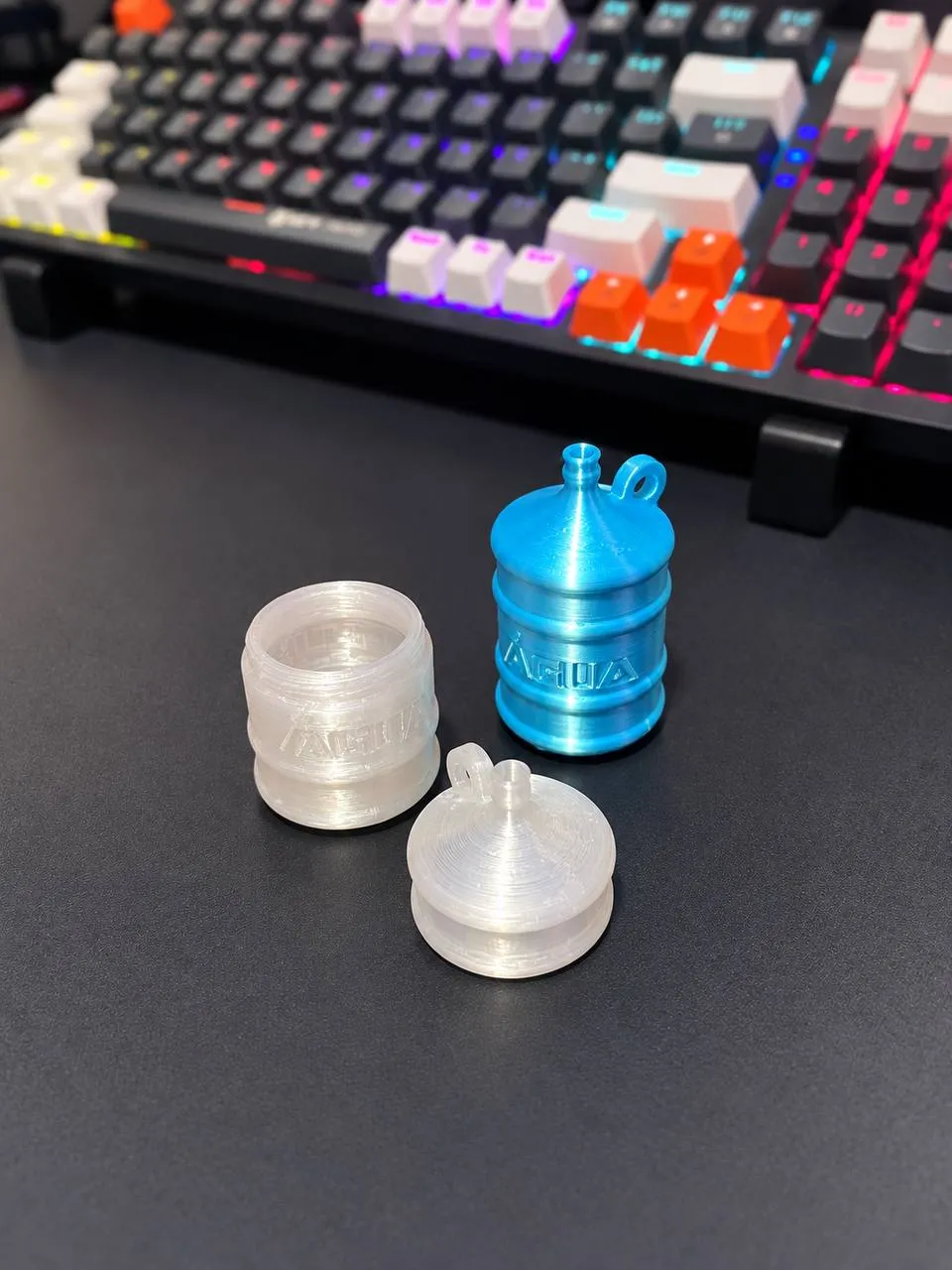 Water Botttle Texture Mini Water Bottle - Miniature Gallon - Free 3D Print Model - MakerWorld