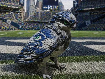 NFL - Seattle Seahawks Bird Sculpt!