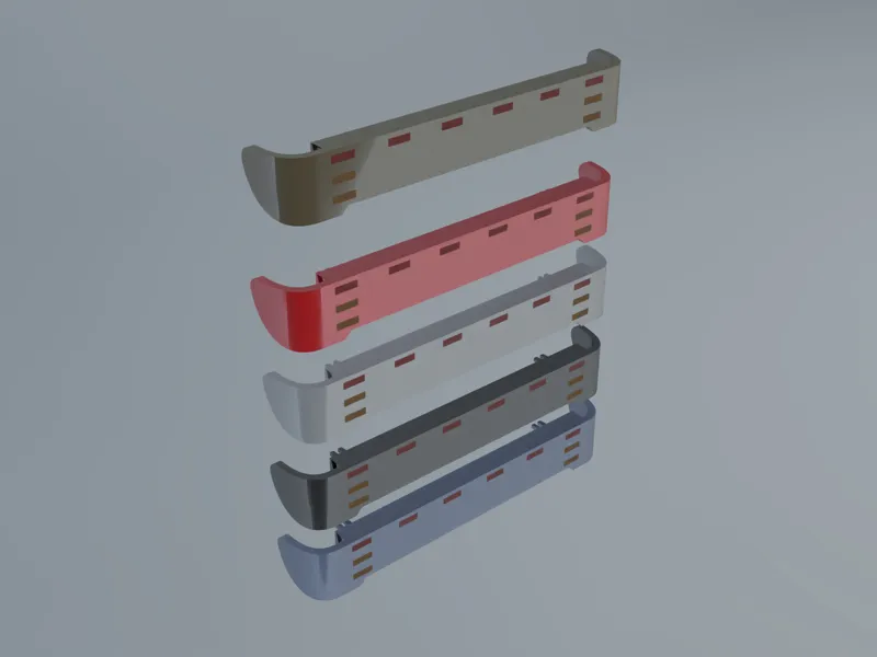 1/14 scale sunvisor / sunshade for scania fitiment