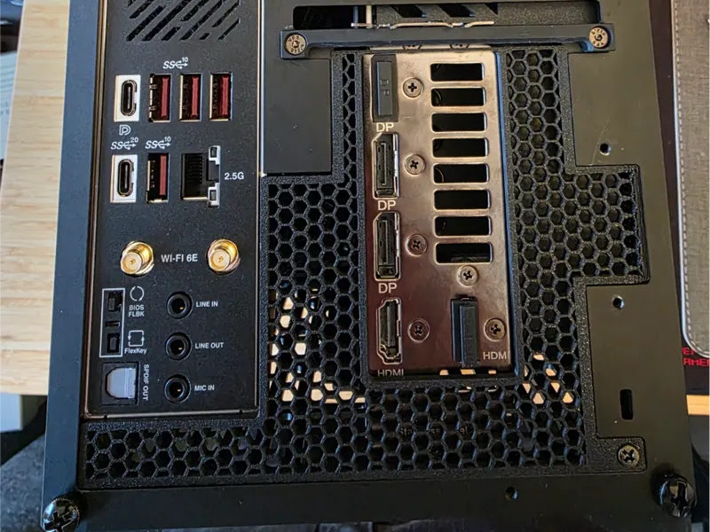 NCASE M2 Back panels for Astral 5080 5090 vGPU