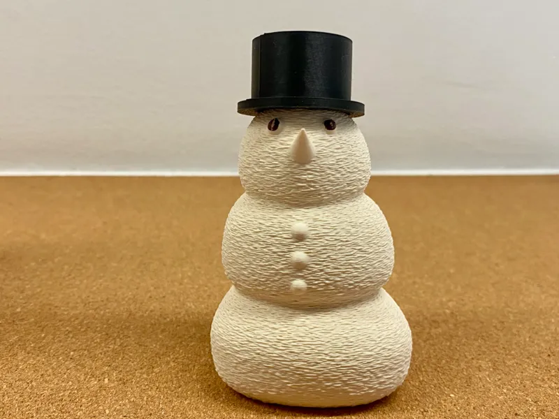 Modern Snowman