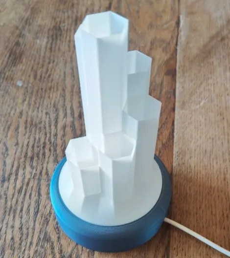 Hex Tower Lamp