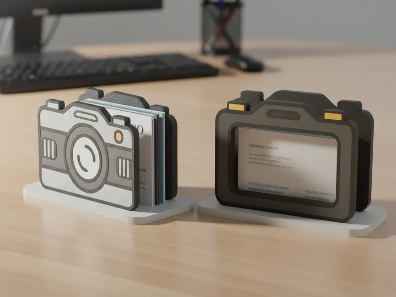 Photographer's business card holder