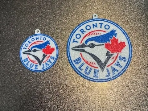 Toronto Blue Jays Keyring (Round logo)