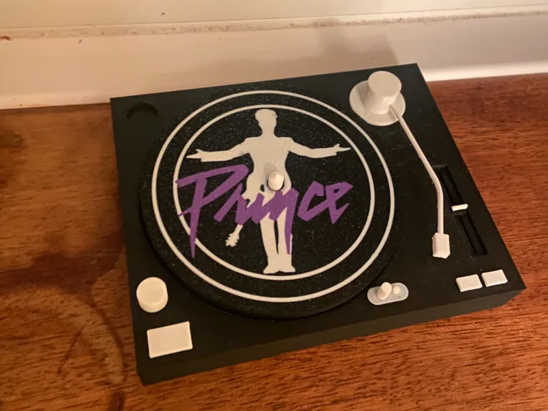 Prince Record Style Coaster