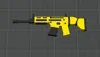 Assault Rifle Replica – 3D Printable Display Model 1-Piece