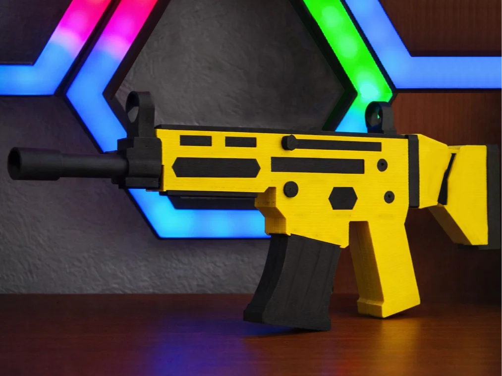 RIVALS – Assault Rifle (3D Printable Model)