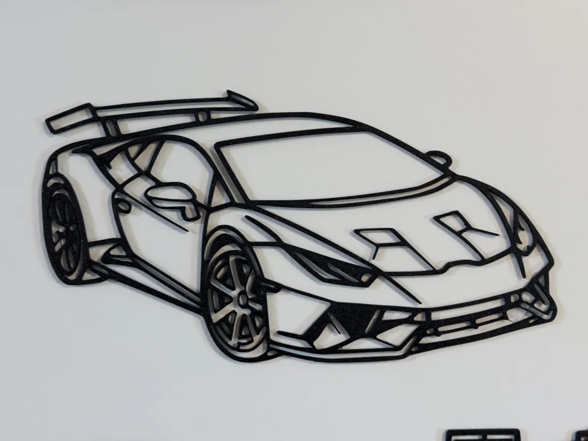 Décoration murale Lamborghini Huracan