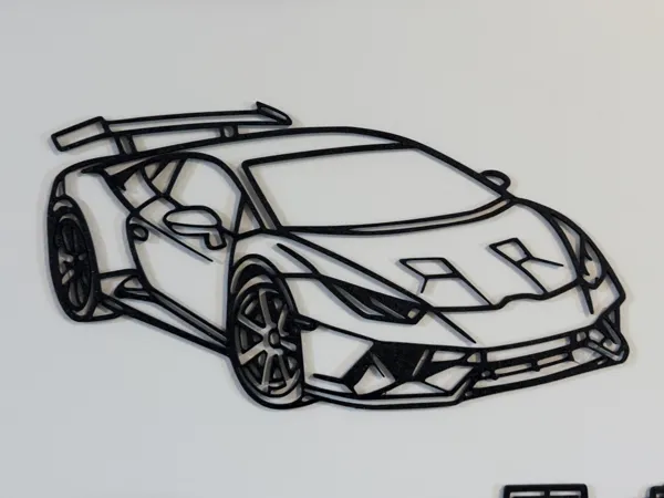 Décoration murale Lamborghini Huracan