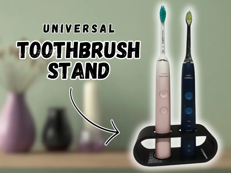 Minimalist Electric Toothbrush Stand